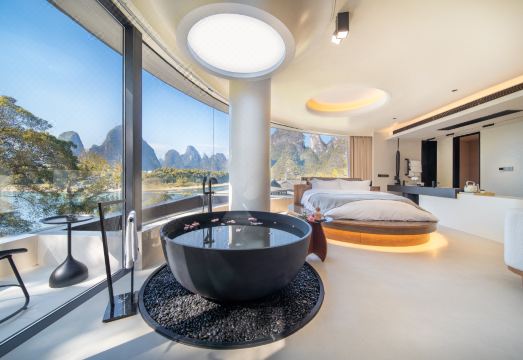 墨池·奢江景度假酒店（阳朔兴坪古镇店）外景图