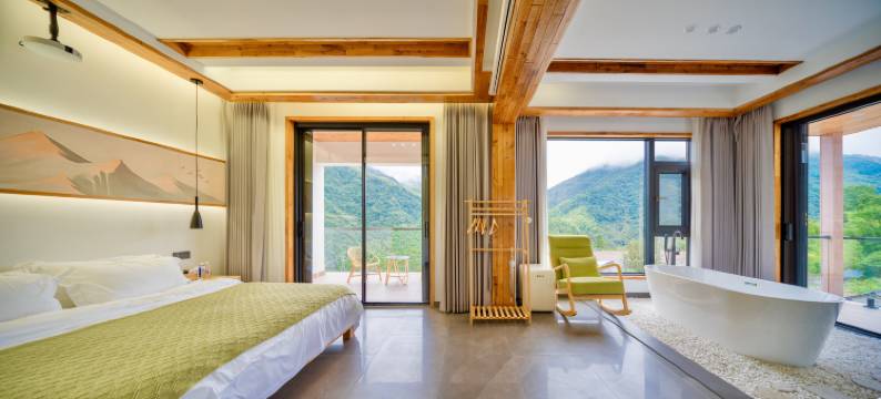 只越·竹林丨Zhi Yue·安吉私汤温泉云端峡谷观景设计师美宿图片