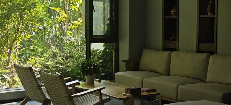 曼醒·沐夏|侘寂美学设计·Villa森氧林墅(嘎洒机场店)图片