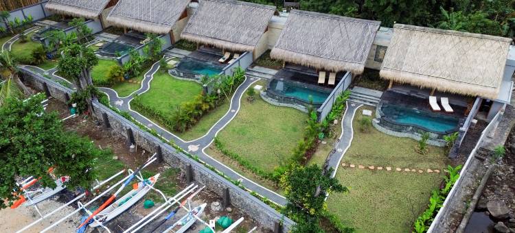 阿美德艾尤南海滩别墅(Ayunan Beach Villas Amed)图片