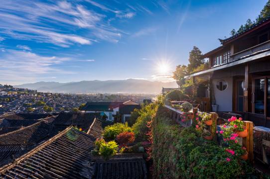 心宿雪山倾城全景度假会馆(丽江古城狮子山店)图片