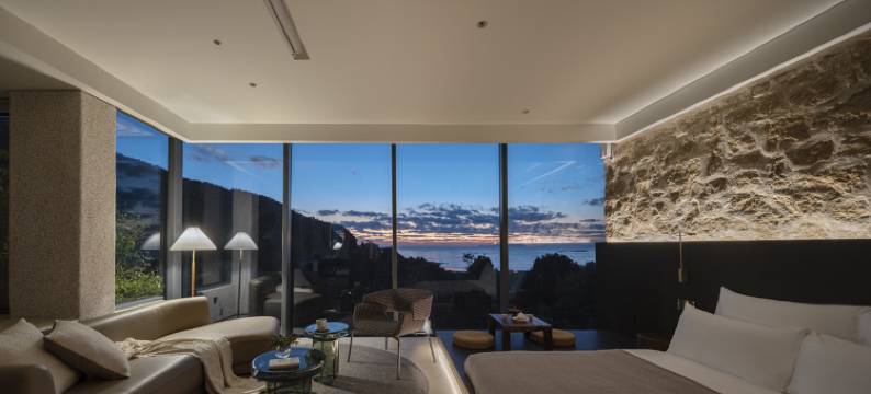 象山逆光莜舍图片