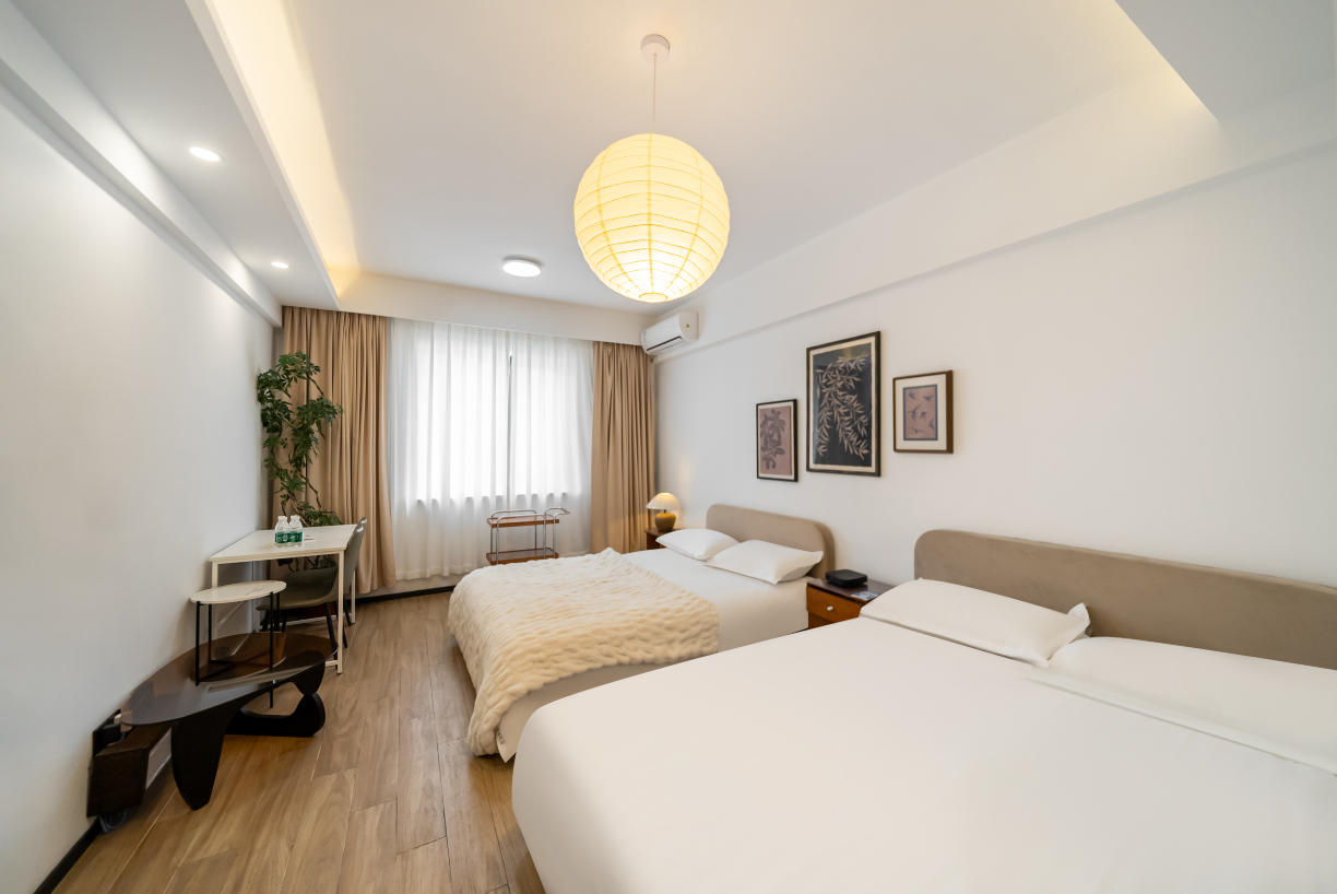 Cozy South-Facing Twin Room