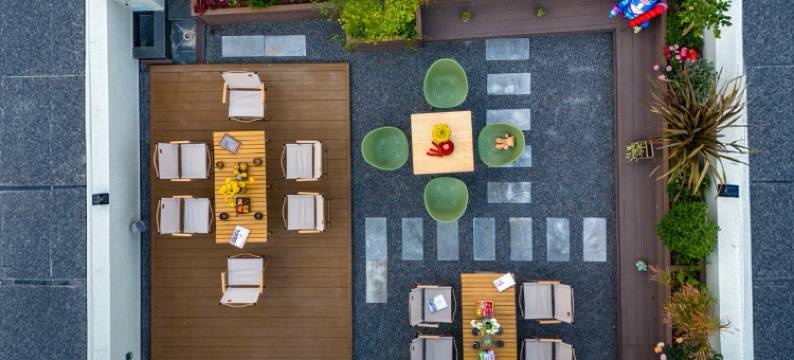 上锦·私享空中花园RooftopGarden星河湖景茶·咖旅行度假美宿图片