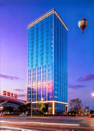 枕畔·戴维斯丨Balcony Penthouse(深圳北站汇隆中心店)