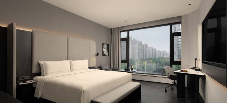 石家庄火车站槐安东路亚朵酒店图片