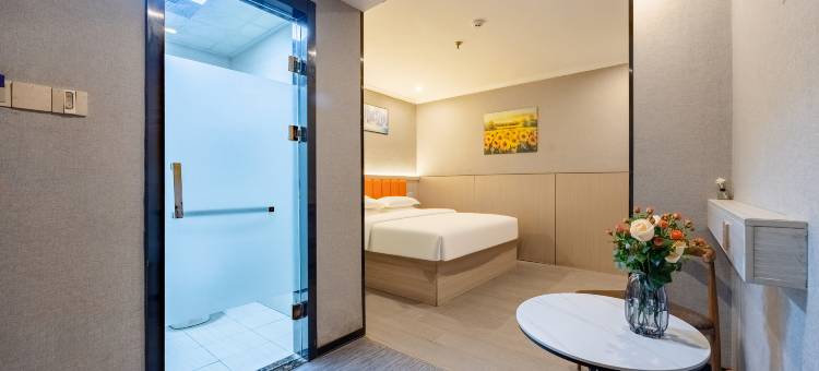 合肥•城市之家｜PEACEFUL STAY酒店(淮河路步行街银泰中心店)图片