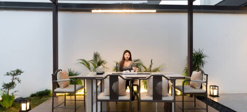 清远湖蝶湾星柚泳道温泉度假别墅图片