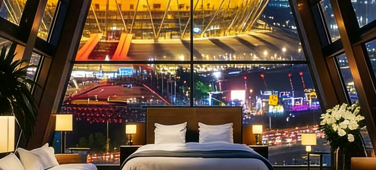 东莞・道尚DeepSleep RiverVue Smart AV车城酒店(寮步篮球中心店)图片