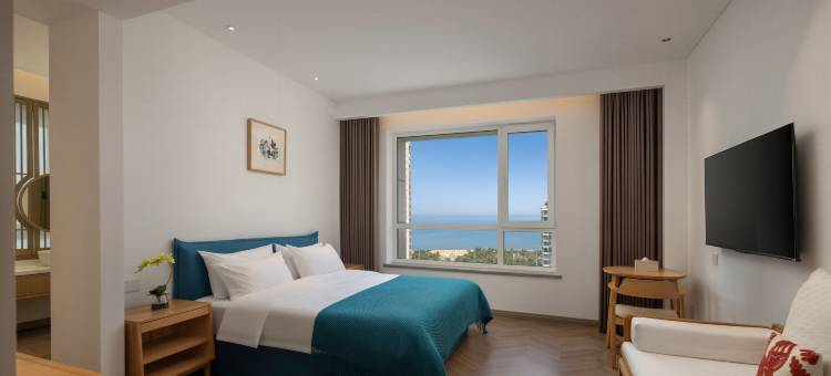 花筑·澜海设计师酒店(威海国际海水浴场火炬八街店)图片