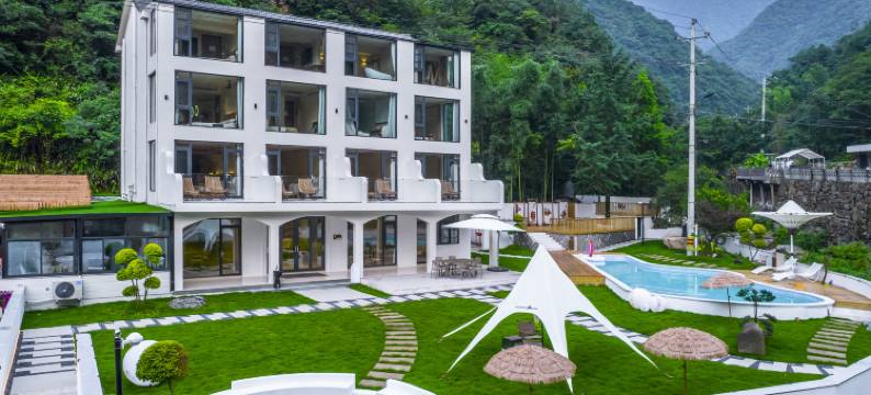 森岛·ALSEN·独岛溯溪美食民宿(安吉龙王山漂流浙北大峡谷店)图片