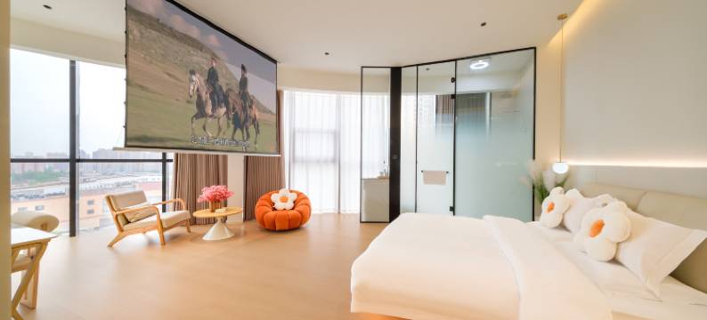 云端艺墅设计师民宿(西安纺织城地铁站唐都医院店)图片