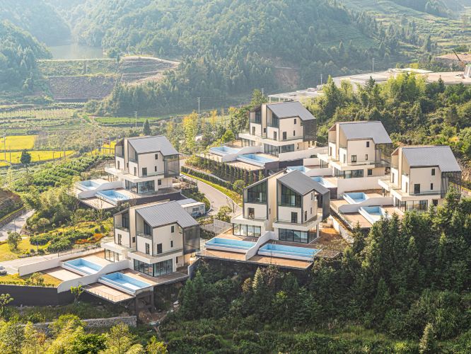 图卷九号度假村 房型 听松·双卧泳池别墅