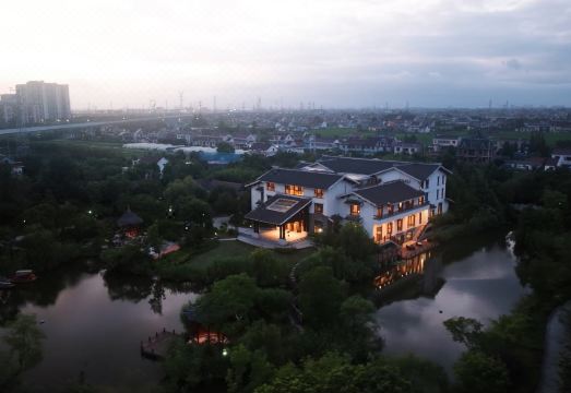 如皋花庄生态园外景图