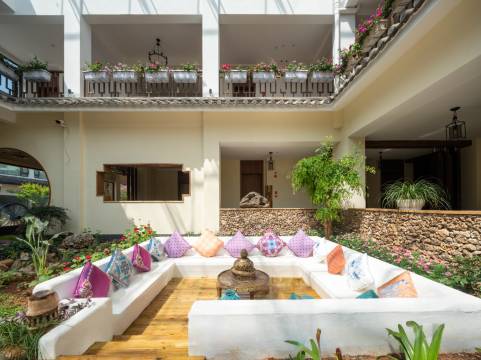 丽江古城花马君亭花园酒店(丽江大水车店)图片