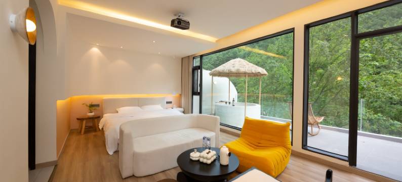 青城山水岸别苑私汤温泉民宿图片