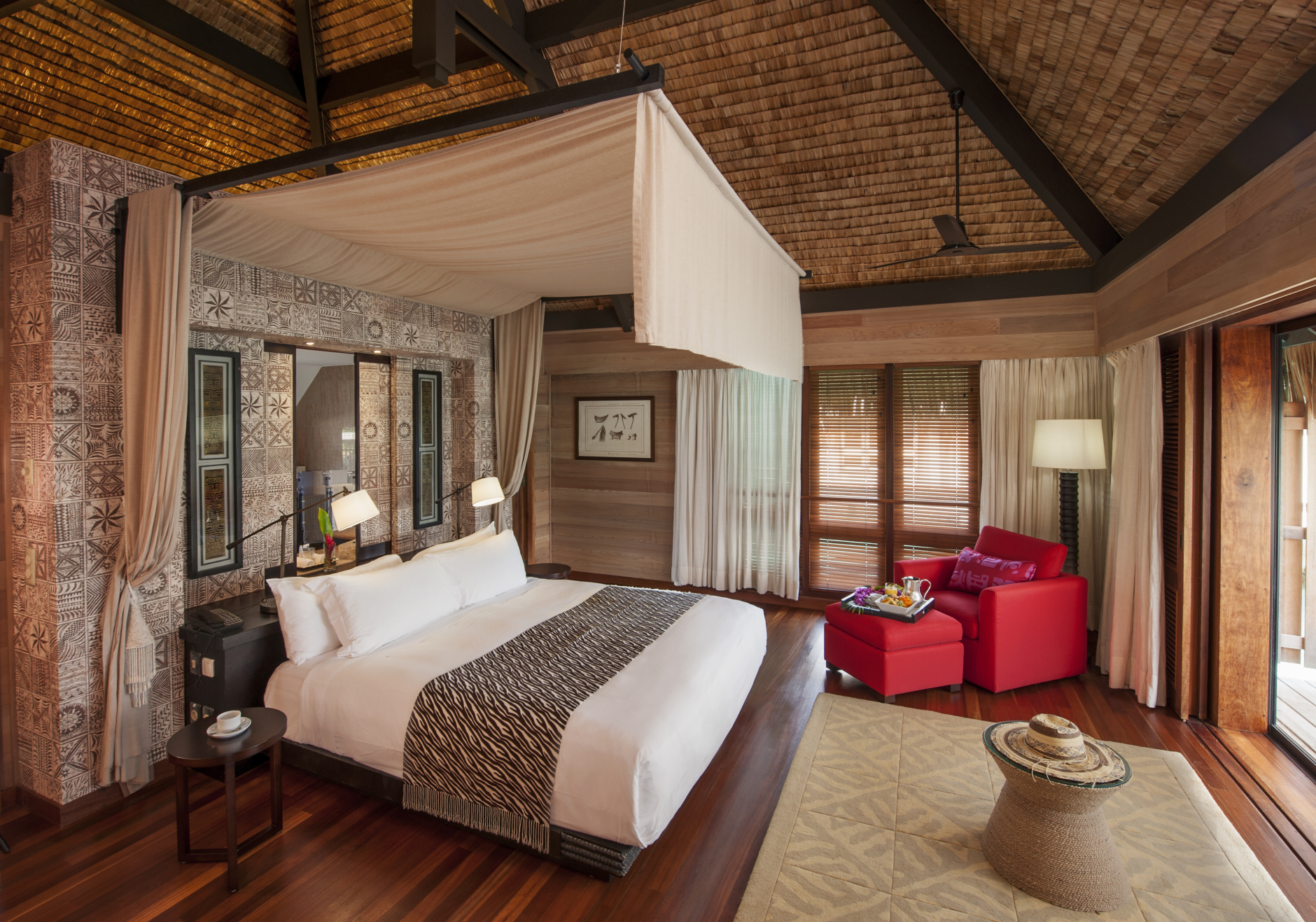 The St. Regis Bora Bora Resort Over view