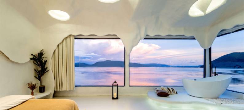 山语海|纯白洞穴海景Holiday Hotel •观景设计师民宿(纳帕海店)图片