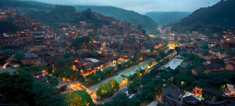 西江千户苗寨爱意观景民宿(观景台店)图片