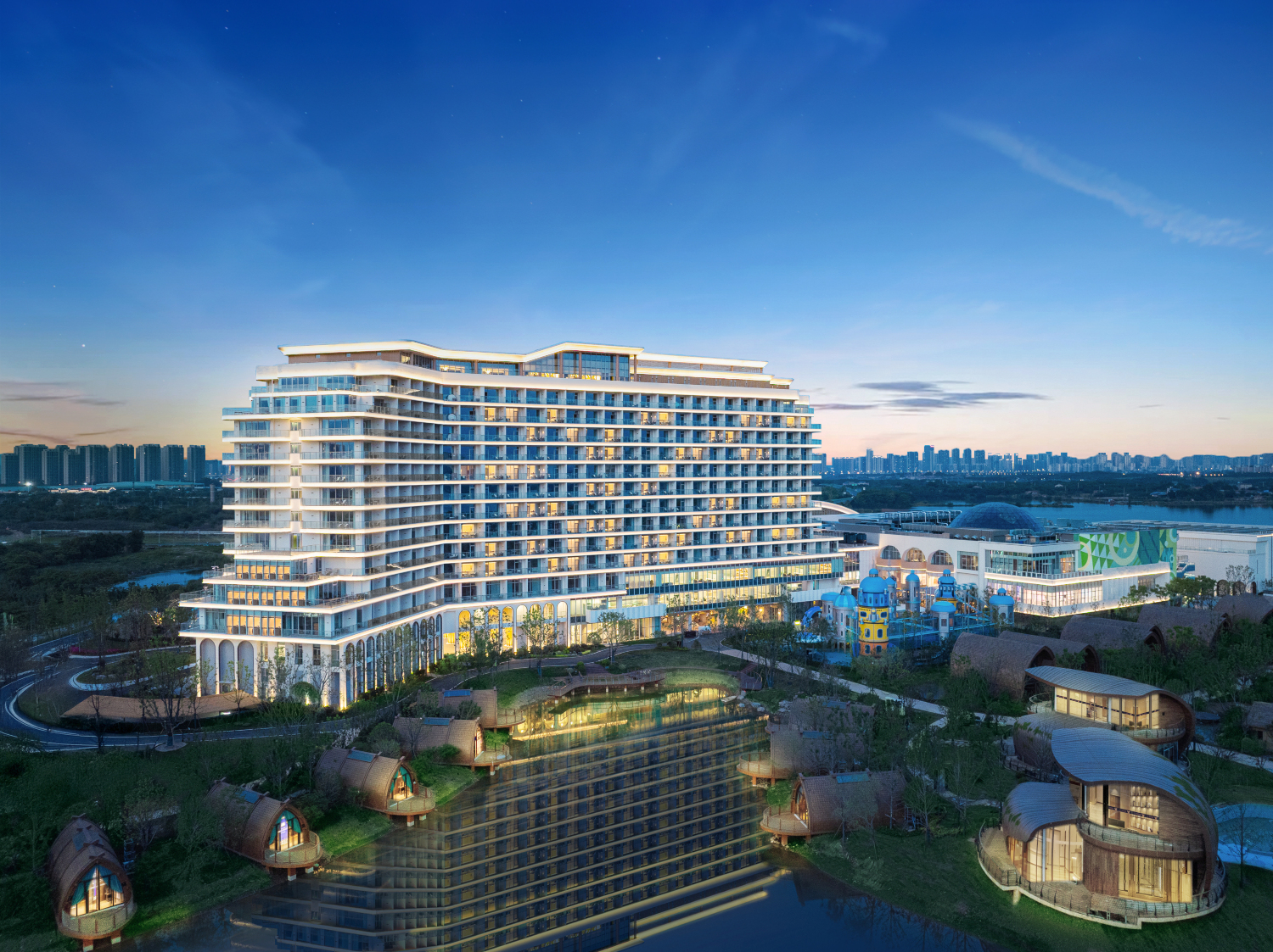 Wuhan Chengjian Senbo Nature Park & Resort Hotel Over view