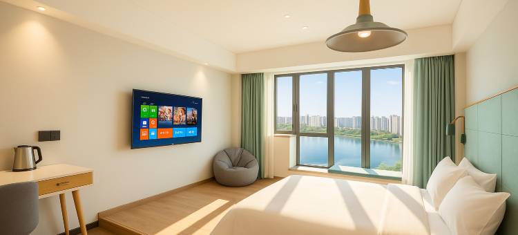 洛禾・云舍|一线河景Designer奢品酒店(珠江路美食广场万达店)图片