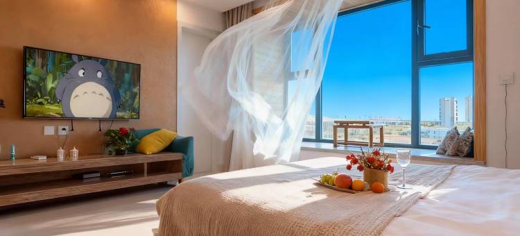 海韵淘缘|SeaView•青山枕碧海•山海入梦观景公寓(国际和平广场店)图片