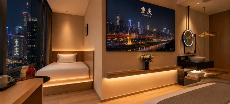 浩廷·高空江景酒店(解放碑洪崖洞店)图片