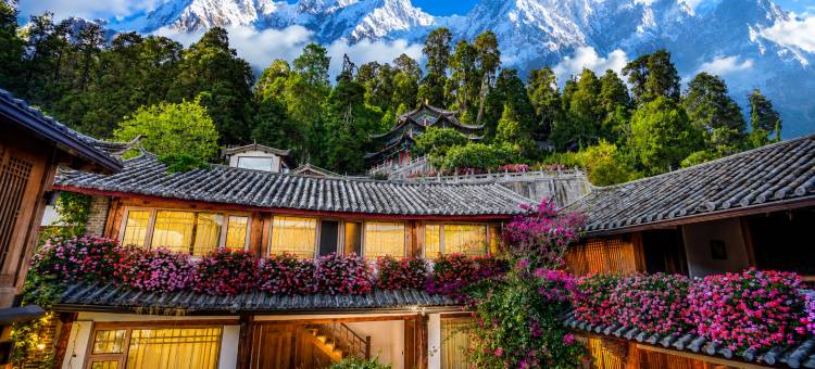 花自在·雪山逸享·空中花园360°高空度假别院(丽江古城四方街店)图片