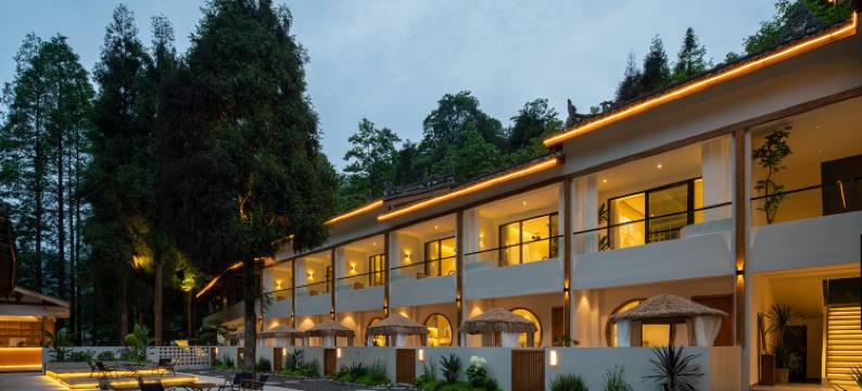 青城山山与墅·私汤民宿图片