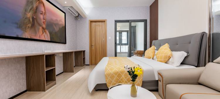 漫汀|极简主义·空间艺术氛围·城景时光酒店(山东理工大学店)图片