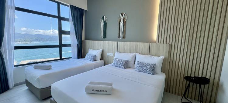 善旅民宿 超级海景民宿 近Suria 加雅街 Good Travel KK(Seaview Jesselton Quay Near Suria Sabah, Gaya Street)图片