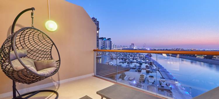 棕榈岛海景豪华公寓 | 近Nakheel购物中心(Sea View Luxury Studio in Palm | Near Nakheel Mall)图片