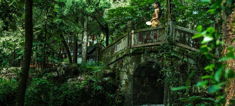 洞天府邸·双龙洞竹筏溯溪私汤度假酒店图片