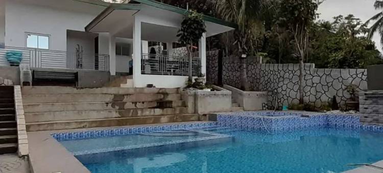 Private Pool overlooking Taal lake & mountain图片