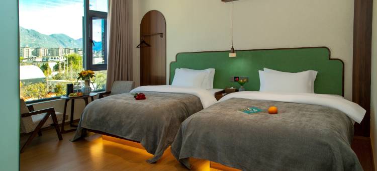 藏亭纳苑Auspicious·藏艺空间丨雪山映月观景度假民宿图片