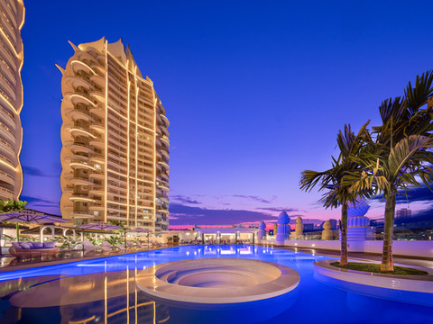 秋水梵天·江景度假酒店(西双版纳景洪告庄西双景星光夜市店)