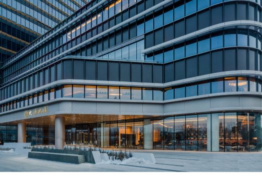 包头九原大厦酒店外景图