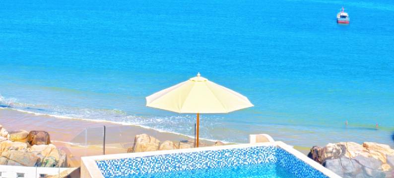 平潭夏物集·日出沙滩泳池海景民宿(坛南湾七号沙滩店)图片