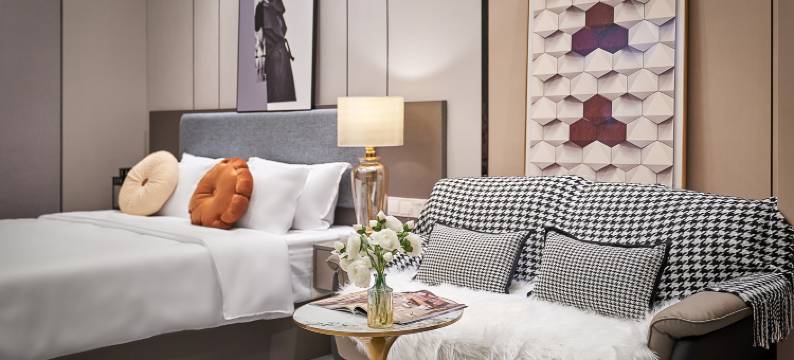 铂斯登行政公寓(广州白云国际机场清㘵地铁站店)图片