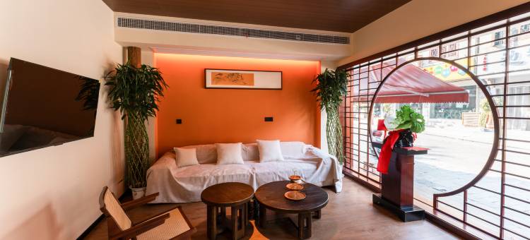 一蓑烟雨｜蓦然·Moran｜新中式露台观星设计师美宿(边城店)图片