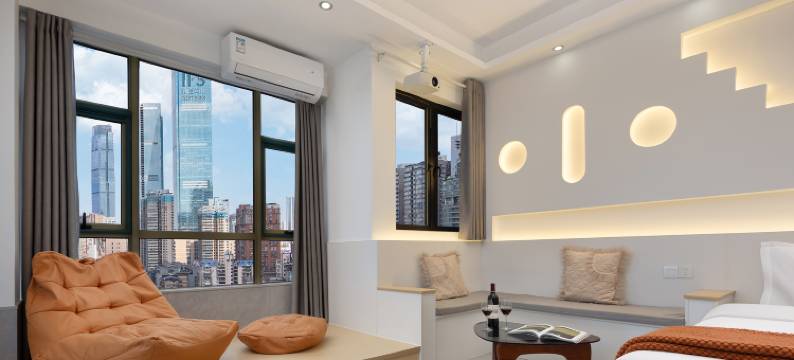 一眠汀江景民宿(长沙五一广场IFS国金中心店)图片