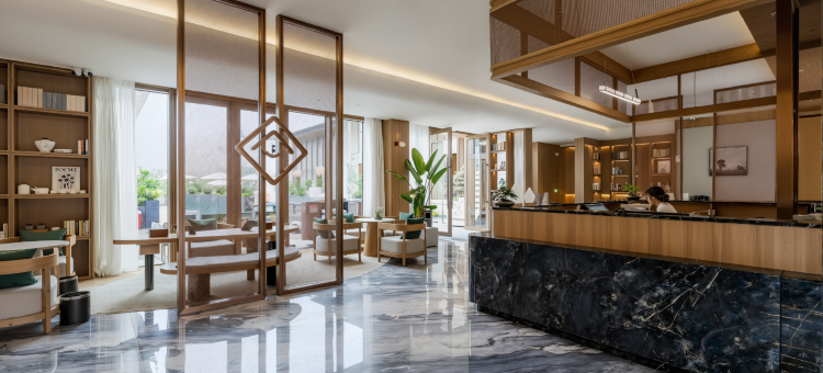 一宅新中式合院·智能客控丨设计师美学轻奢酒店(雅安高铁站店)图片