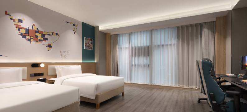 网鱼电竞酒店(德思勤商业广场店)图片