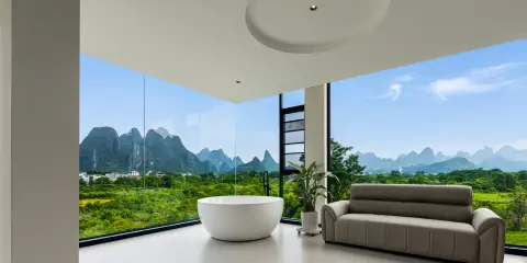 隱田|Green Haven270°山水全景酒店(興坪古鎮二十元背景風景區店)