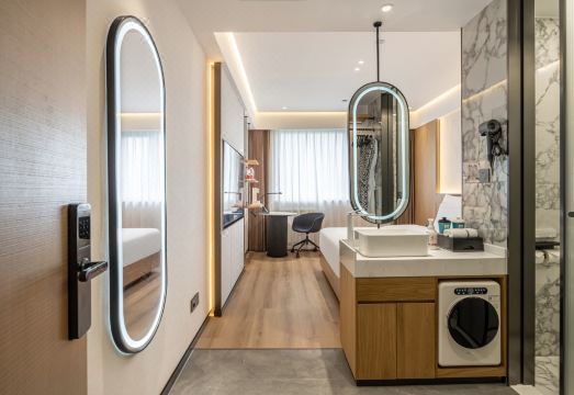 北京安枕喜玥酒店（劲松广渠门外地铁站）外景图