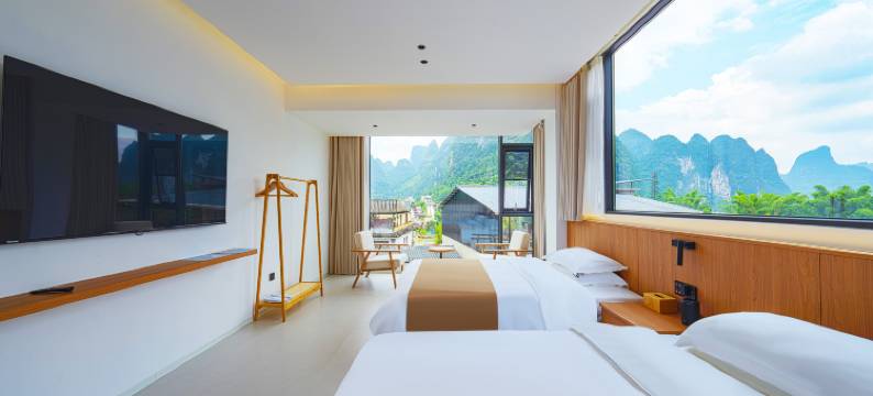 阳朔画里云居酒店(兴坪古镇二十元人民币风景区店)图片