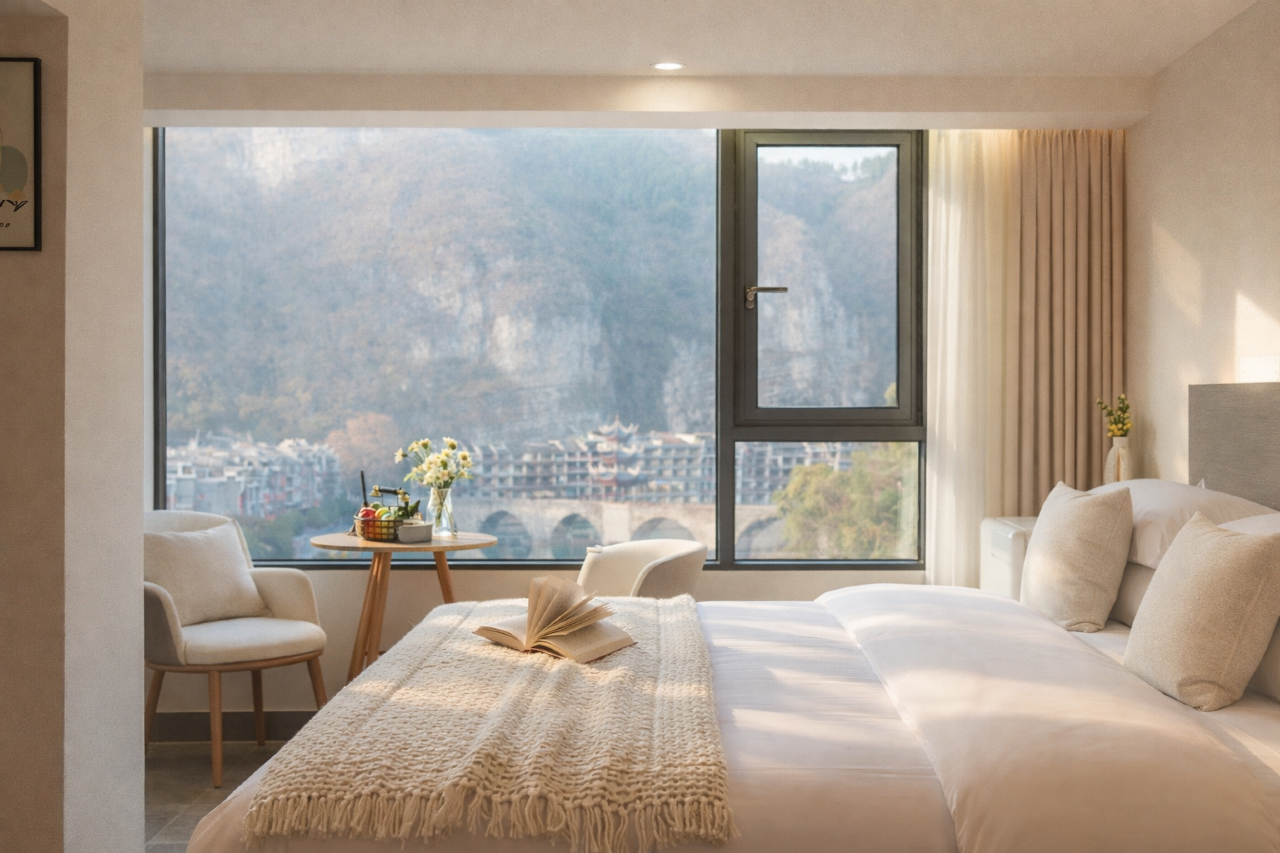 阅美河畔·全景丨Vista Hostelry美宿(镇远古城祝圣桥店)图片