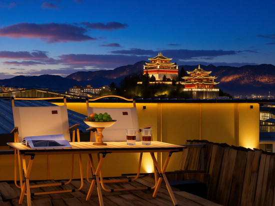 HANS LODGE丨寒酥丨观景·富氧山居(独克宗古城大佛寺转经筒店)