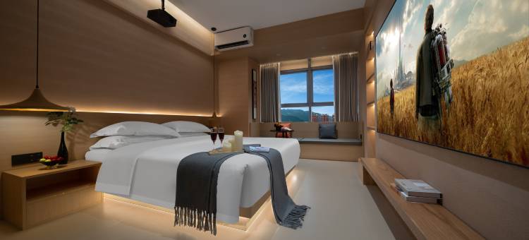 旅青春·L设计师民宿(四川文理学院莲湖校区店)图片