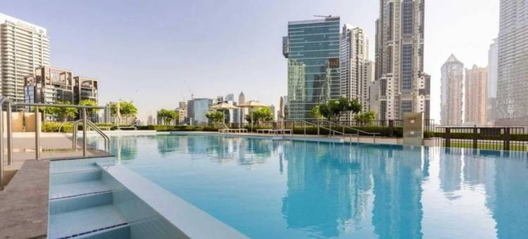 豪华一卧室公寓在哈利法塔皇冠(Luxury 1-Bedroom Apartment At Burj Crown.)图片